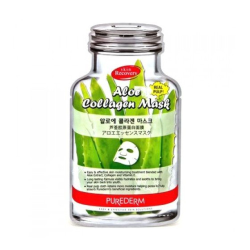 Adwin Purederm Face Mask with Collagen and Aloe Vera