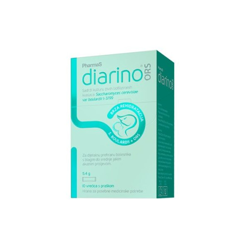Diarino Ors for Stomach Upset and Diarrhea 0.19 oz (5.4 g) 10 Sachets