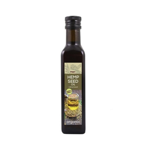Dragon Superfoods Organic Hemp Oil Cold Pressed 8.45 fl oz (250 ml)