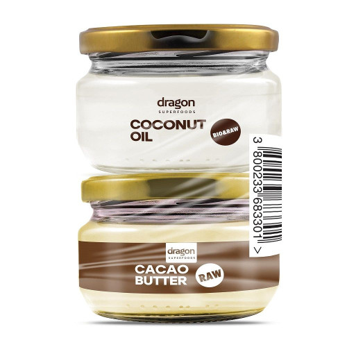 Dragon Superfoods Promo Set Coconut Oil and Cocoa Butter