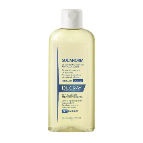 Ducray Squanorm Shampoo for Oily Dandruff 6.76 fl oz (200 ml)