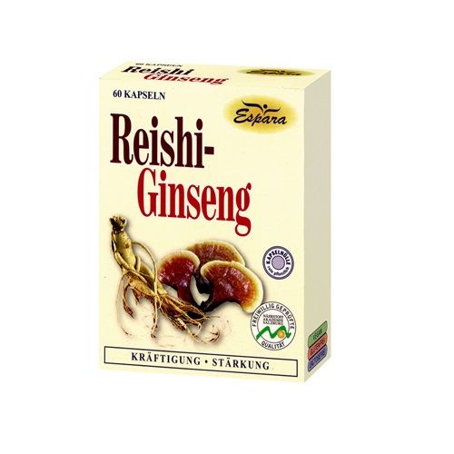 Espara Reishi Ginseng for Tone and Energy 60 Capsules