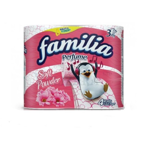 Familia Soft Powder Toilet Paper 4 Rolls