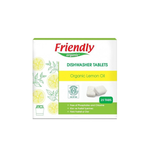 Friendly Dishwasher Detergent (tablets) 25 pcs