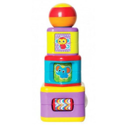 Playgro Active Toy Tower for Children 12+ Months - 0704
