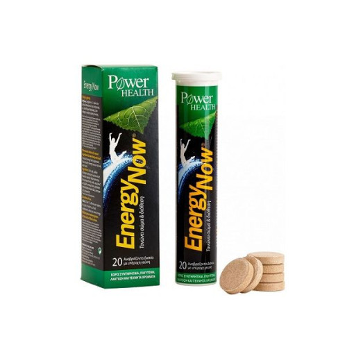 Power of Nature Energy Now for Tone and Mood 20 Effervescent tablets