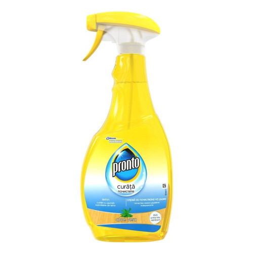 Pronto Aloe Vera Cleaning Spray for Wooden and Polished Furniture 16.91 fl oz (500 ml)