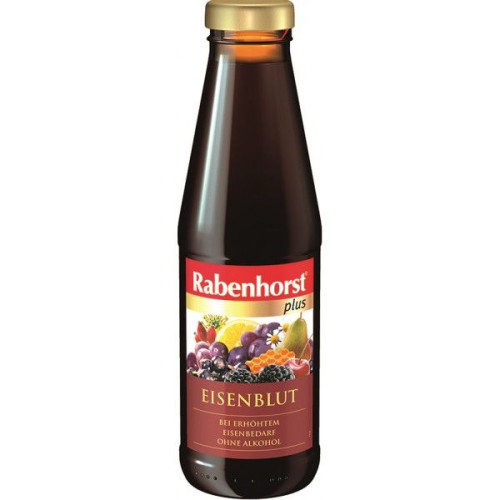 Rabenhorst Plus Eisenblut Natural Juice with Iron and Vitamins 15.22 fl oz (450 ml)