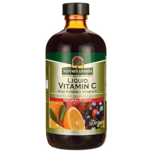 Nature's Answer Vitamin C Liquid Formula for High Immunity 8.12 fl oz (240 ml)