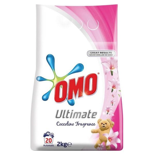 Omo Ultimate Cocolino Fragrance Automatic Laundry Detergent 4.41 lb (2000 g)