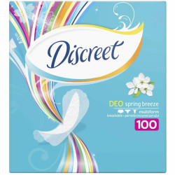Discreet Everyday Deo Deo Spring Breeze Giga Set Daily Sanitary Pads 100 pcs