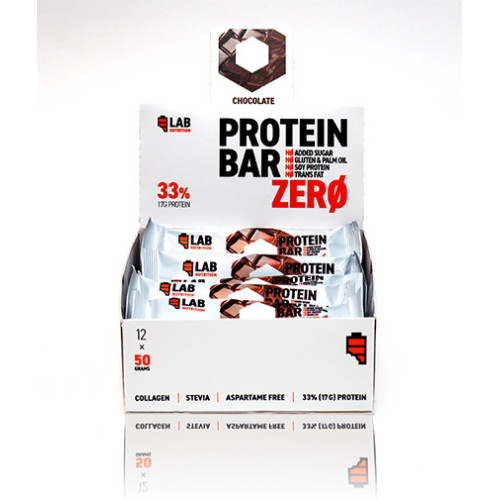 Lab Nutrition Protein Bar Zero Chocolate 12 x 1.76 oz (50 g)