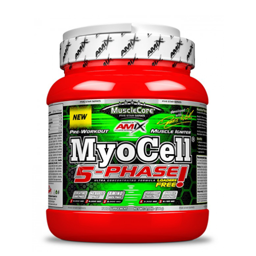 Amix Myocel 5-Phase Fruit Punch 1.1 lb (500 g)