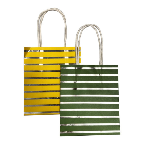 Elite Gift Paper Bag - Colorful Stripes Small