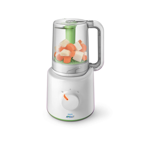 Philips Avent 2-in-1 Combi Steamer and Blender for Healthy Baby Food 1 pc