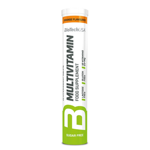 Biotech USA Multivitamin Orange 20 Effervescent Tablets