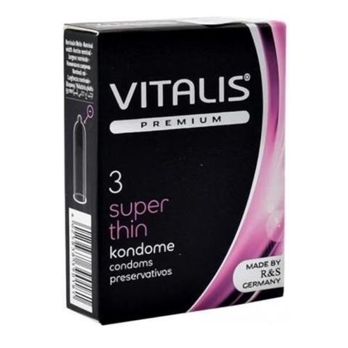Vitalis Super Thin Condoms 3 pcs