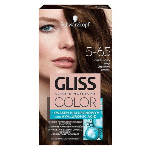 Gliss Color Permanent Hair Color 5-65 Chestnut