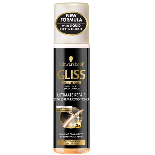 Gliss Ultimate Repair Restorative leave-in Conditioner for Dry Hair 6.76 fl oz (200 ml)