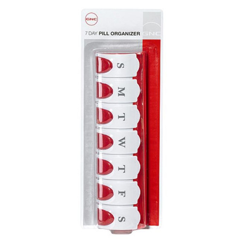 GNC 7-compartment Pill Organizer 1 pc