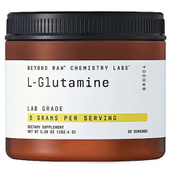 GNC Beyond Raw Chemistry Labs L-Glutamine Powder 5.38 oz (152.4 g)