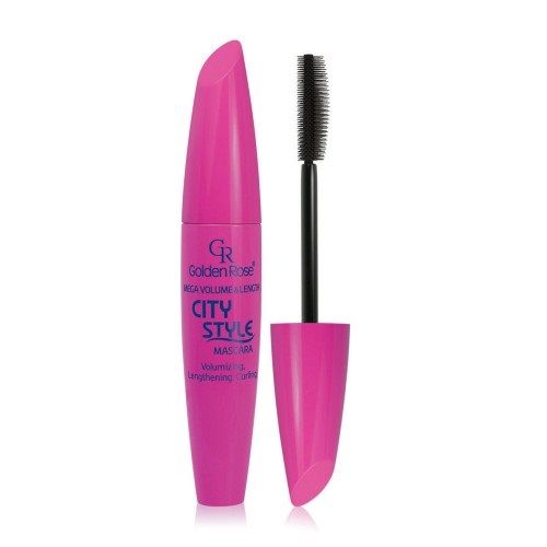 Golden Rose City Style Mascara for Voluminous and Long Lashes