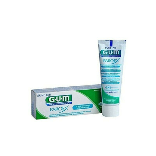 Gum Paroex Daily Toothpaste for Dental Plaque with Chlorhexidine 2.54 fl oz (75 ml)