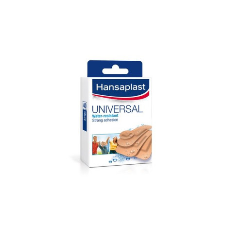Hansaplast Universal Waterproof Plasters for Minor Wounds 40 pcs