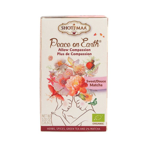 Shoti Maa Peace on Earth Sweet Matcha Tea 16 Bags