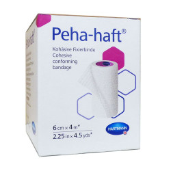 Hartmann Peha-haft Latex-Free Self-Adhesive Bandage 2.36"/4.37 yd (6 cm/4 m)