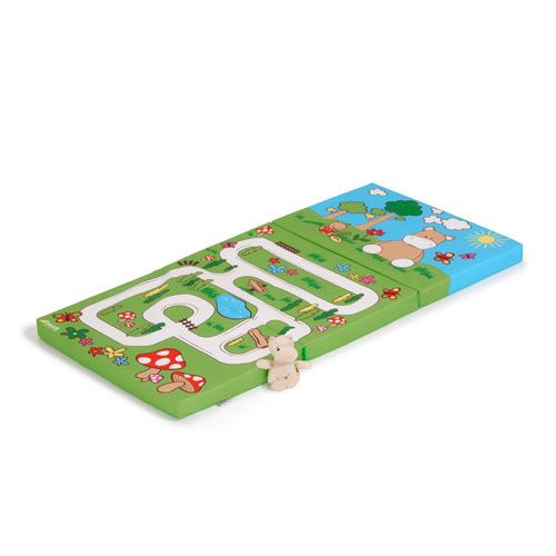 Hauck Sleeper Hippo Green Foldable Mattress