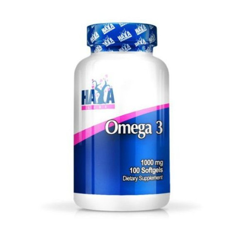 Haya Labs Omega-3 Fish Oil 1000 mg 100 Capsules