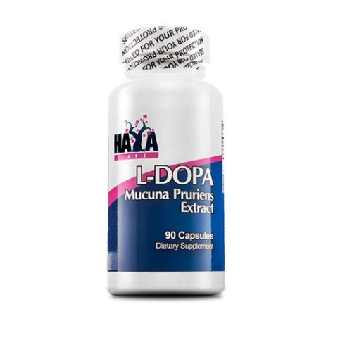 Haya Labs L-Dopa Extract Mucuna Pruriens 90 Capsules