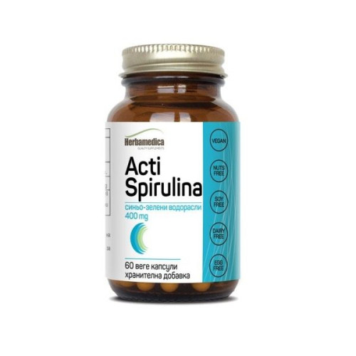 Herba Medica Spirulina Superfood for High Immunity 400 mg 60 Tablets