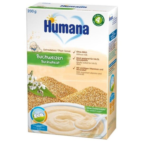 Humana Dairy-free Buckwheat Porridge for Babies 4+ Months 7.05 oz (200 g)