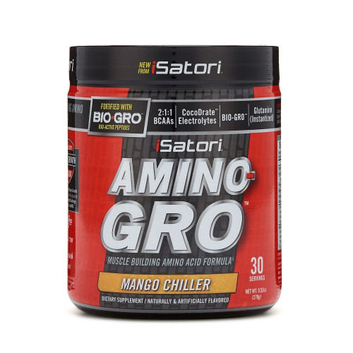 Isatori Amino Gro Amino Acids for Muscle Growth 9.52 oz (270 g)