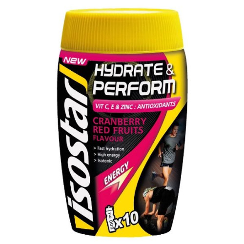Isostar Isotonic Drink Powder Cranberry Flavor 14.11 oz (400 g)