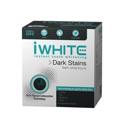 Iwhite Instant Dark Whitening Gel Trays with Fast Effect for Removing Black Stains 10 pcs