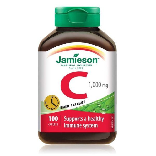 Jamieson Vitamin C 1000 mg 100 Extended Release Tablets