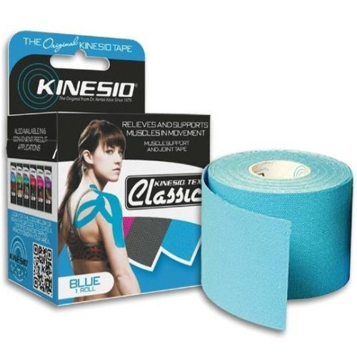 Kinesio Tex Classic Therapeutic Tape Blue 1.97 in (5 cm) x 4 m
