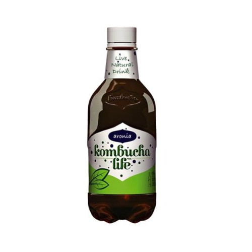 Kombucha Life Naturally Carbonated Tea with Aronia 16.91 fl oz (500 ml)