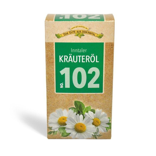 Inntaler Krauterol Herbal Oil with 102 Herbs 3.38 fl oz (100 ml)