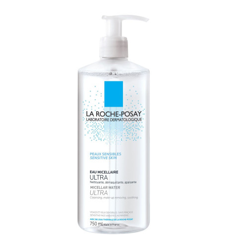 La Roche Posay Ultra Micellar Water for Sensitive Skin 25.36 fl oz (750 ml)