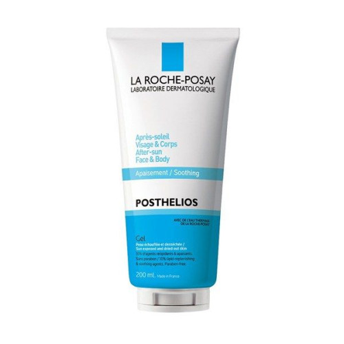 La Roche Posay Posthelios Soothing After-Sun Gel for Face and Body for Dehydrated Skin 6.76 fl oz (200 ml)