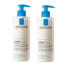 La Roche Posay Lipikar Syndet AP+ Promo Set Cleansing Cream for Dry and Atopic Skin 81.15 fl oz (2400 ml)