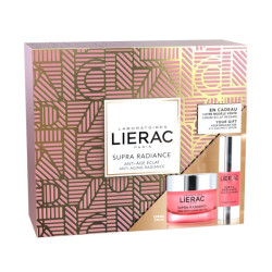 Lierac Supra Radiance Promo Set Restorative Face Cream and Brightening Eye Serum