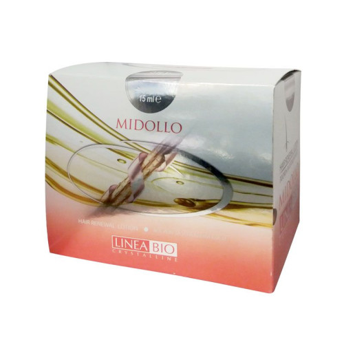 Linea Bio Midolo Lotion for Damaged Hair with Bamboo Extract and Hyaluronic Acid 8 pcs