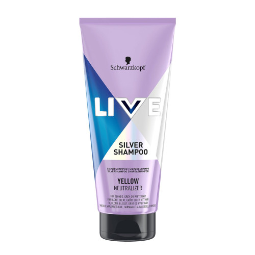Live Silver Neutralizing Shampoo for Hair Against Yellow Tones 6.76 fl oz (200 ml)