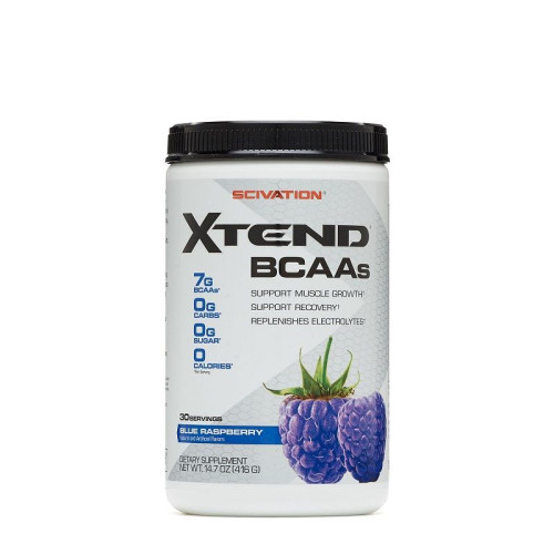 Xtend BCAAs Amino Acid Complex Blue Raspberry 13.55 oz (384 g)