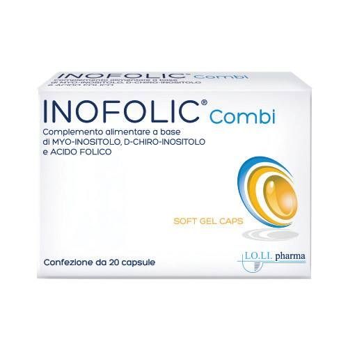Lo.li. Pharma Inofolic Combi for Hormonal Balance 30 Capsules